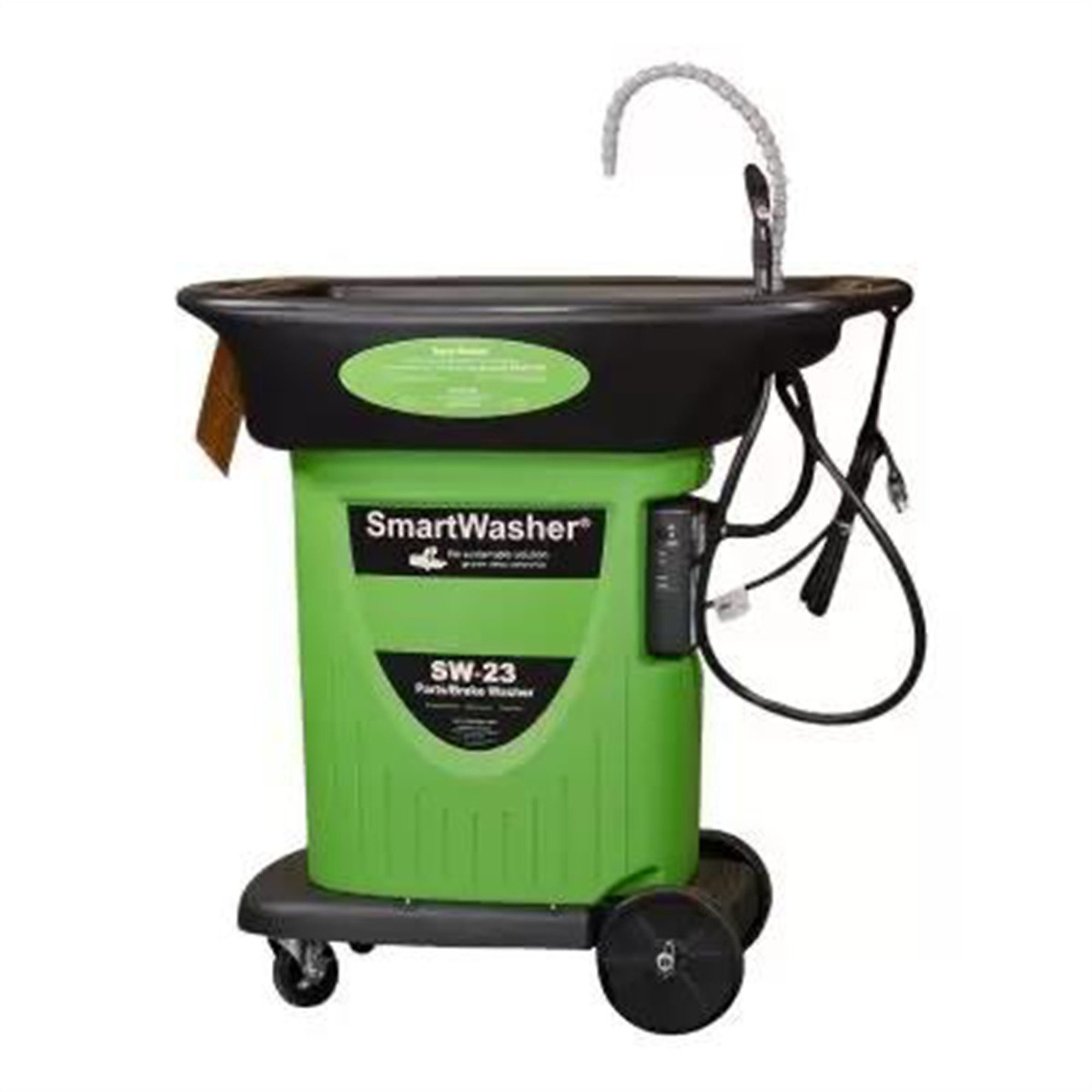 CRC Industries SmartWasher Mobile Parts Washer Kit — 50in. x 48in. x 42in., Plastic Safe, Model# CRC14740